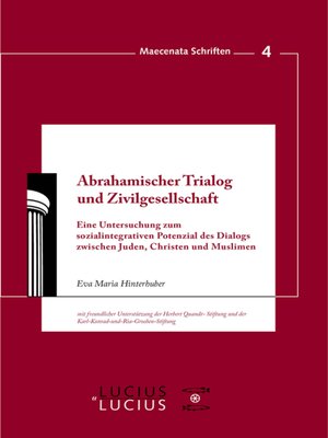 cover image of Abrahamischer Trialog und Zivilgesellschaft